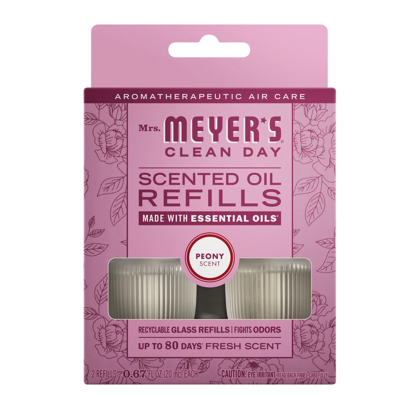 Peony Plug In Scented Oil Refill. 2-Pack